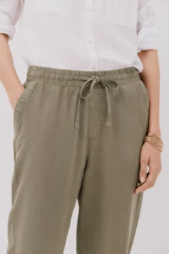 Pantalones fluidos tencel