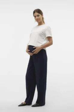 Pantalones maternity corte regular