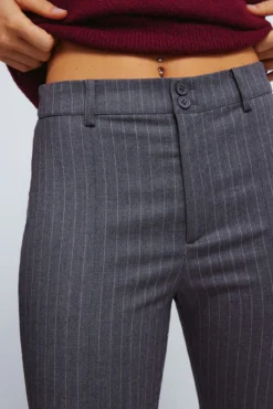 Pantalones rayas flare