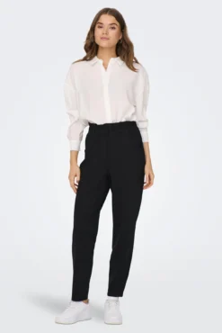 Pantalones rectos tiro alto