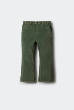 Pantalon flare velour niña