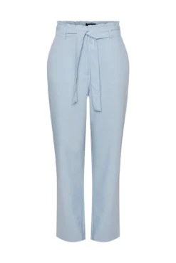 Pantalon recto de cintura alta