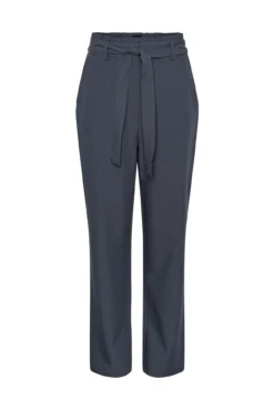 Pantalon recto de cintura alta