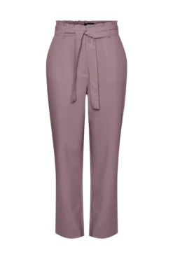 Pantalon recto de cintura alta