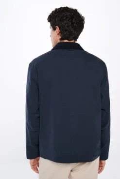 Parka corta cuello pana