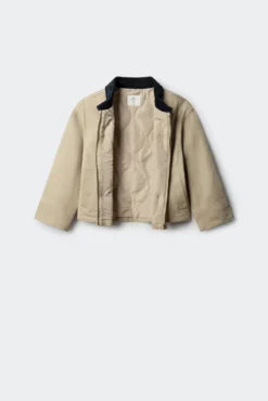 Parka estrella para niña