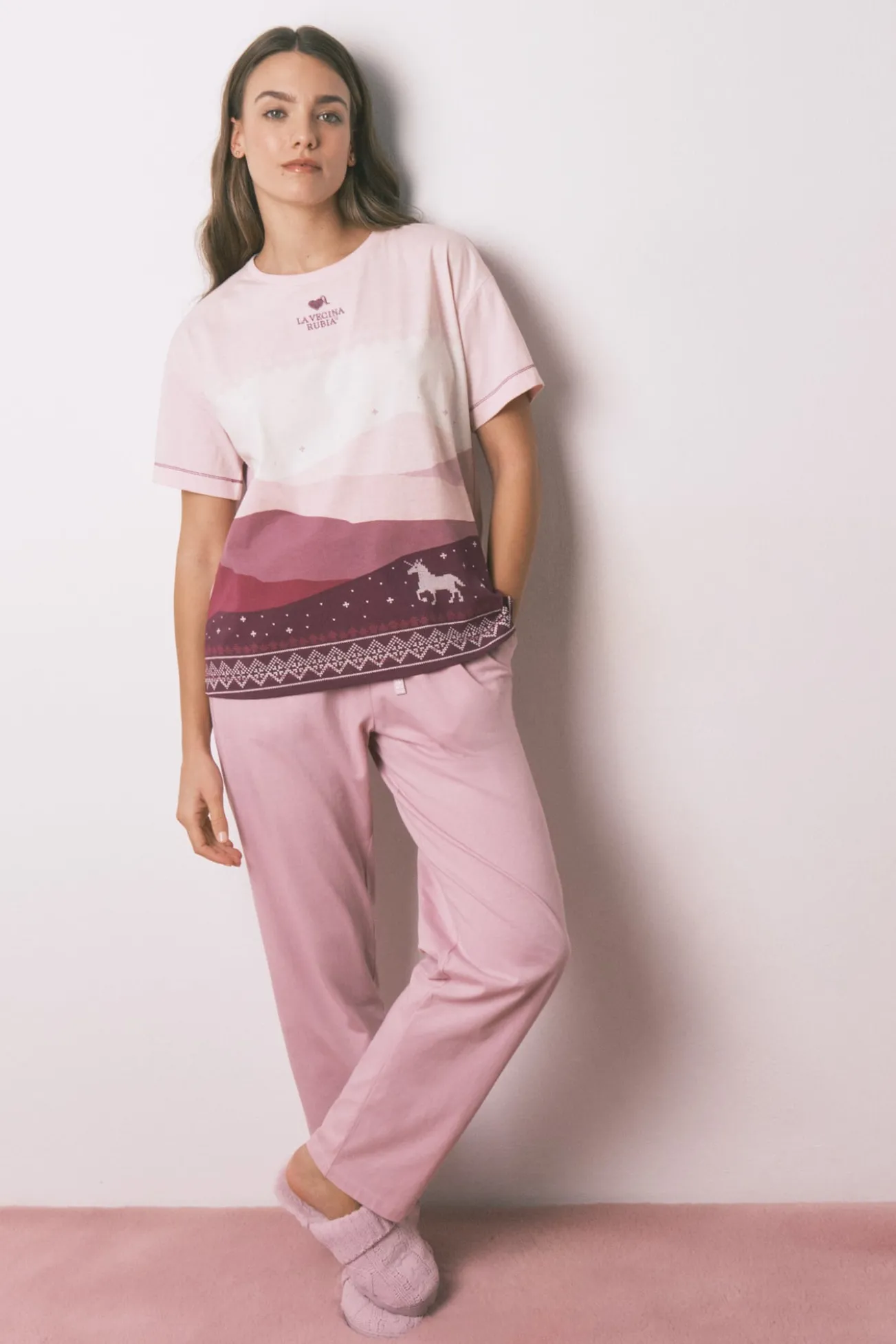 Pijama 100% algodón La Vecina Rubia