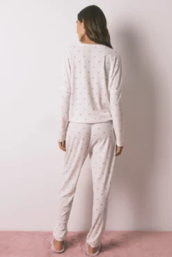 Pijama largo La Vecina Rubia tejido Waffle