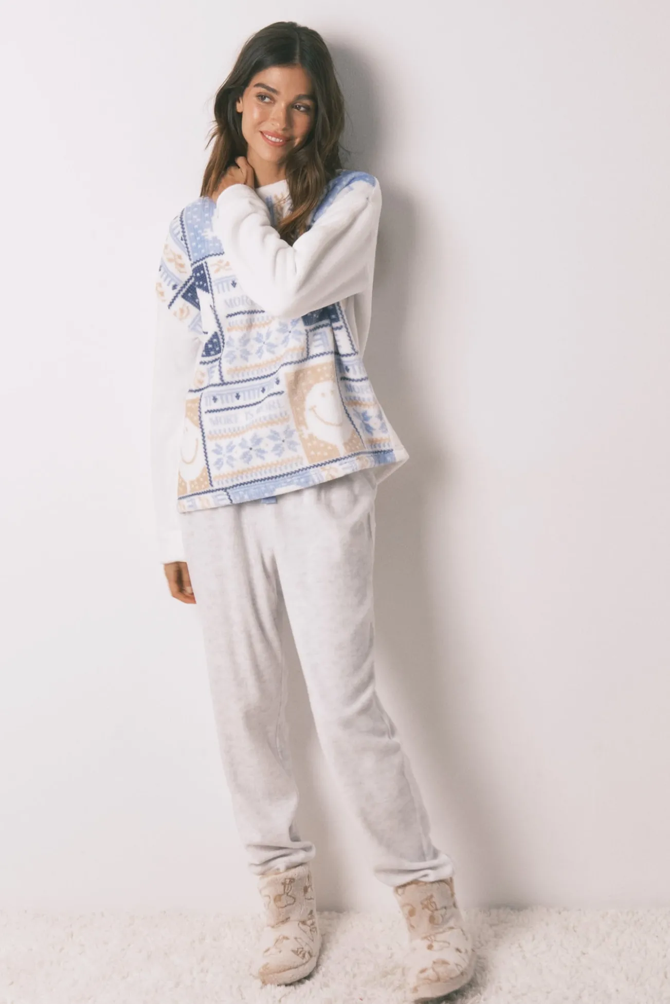 Pijama largo polar SmileyWorld®