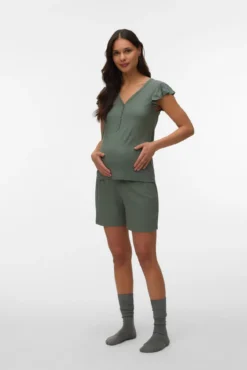 Pijama manga corta Maternity y lactancia