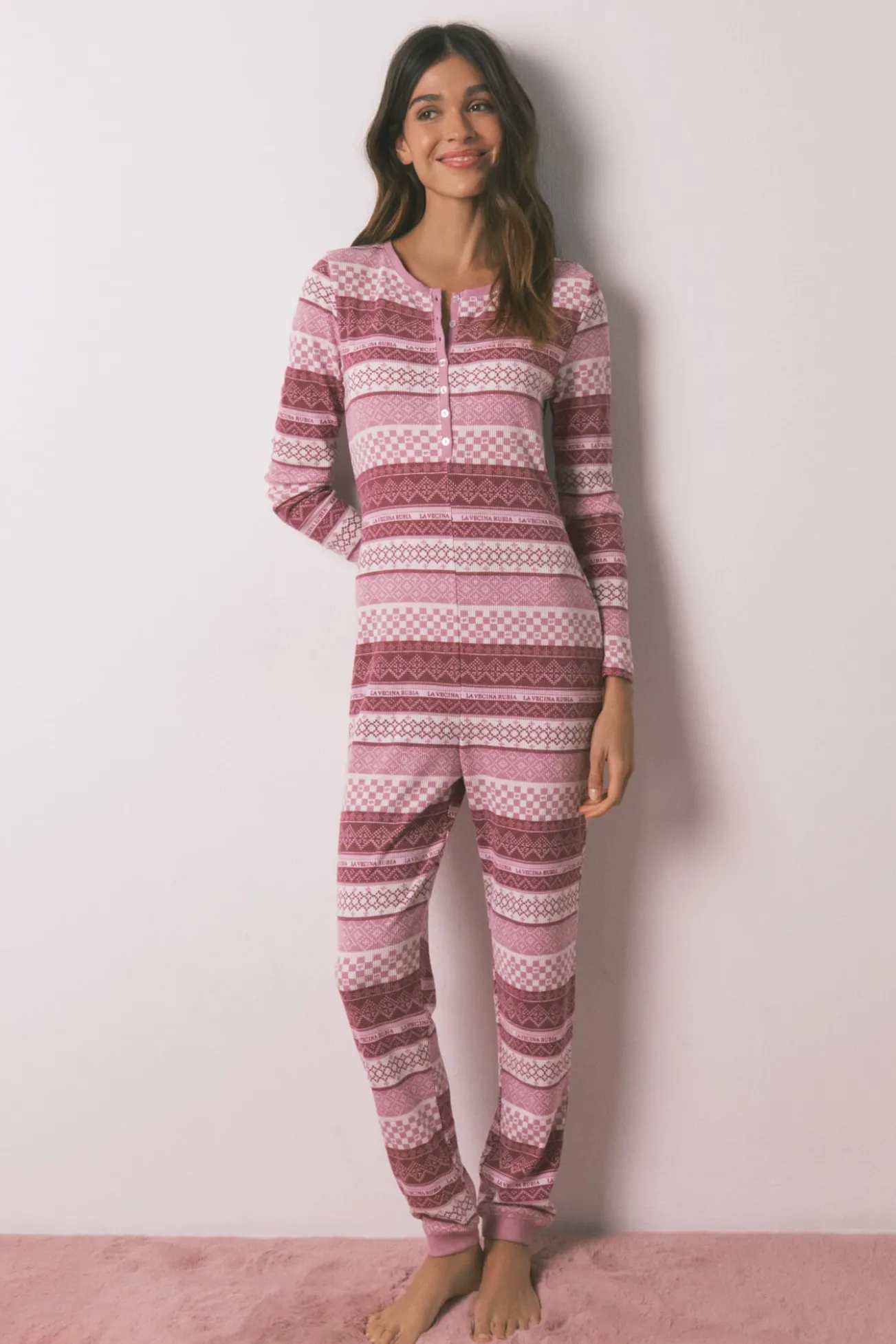 Pijama mono largo La Vecina Rubia