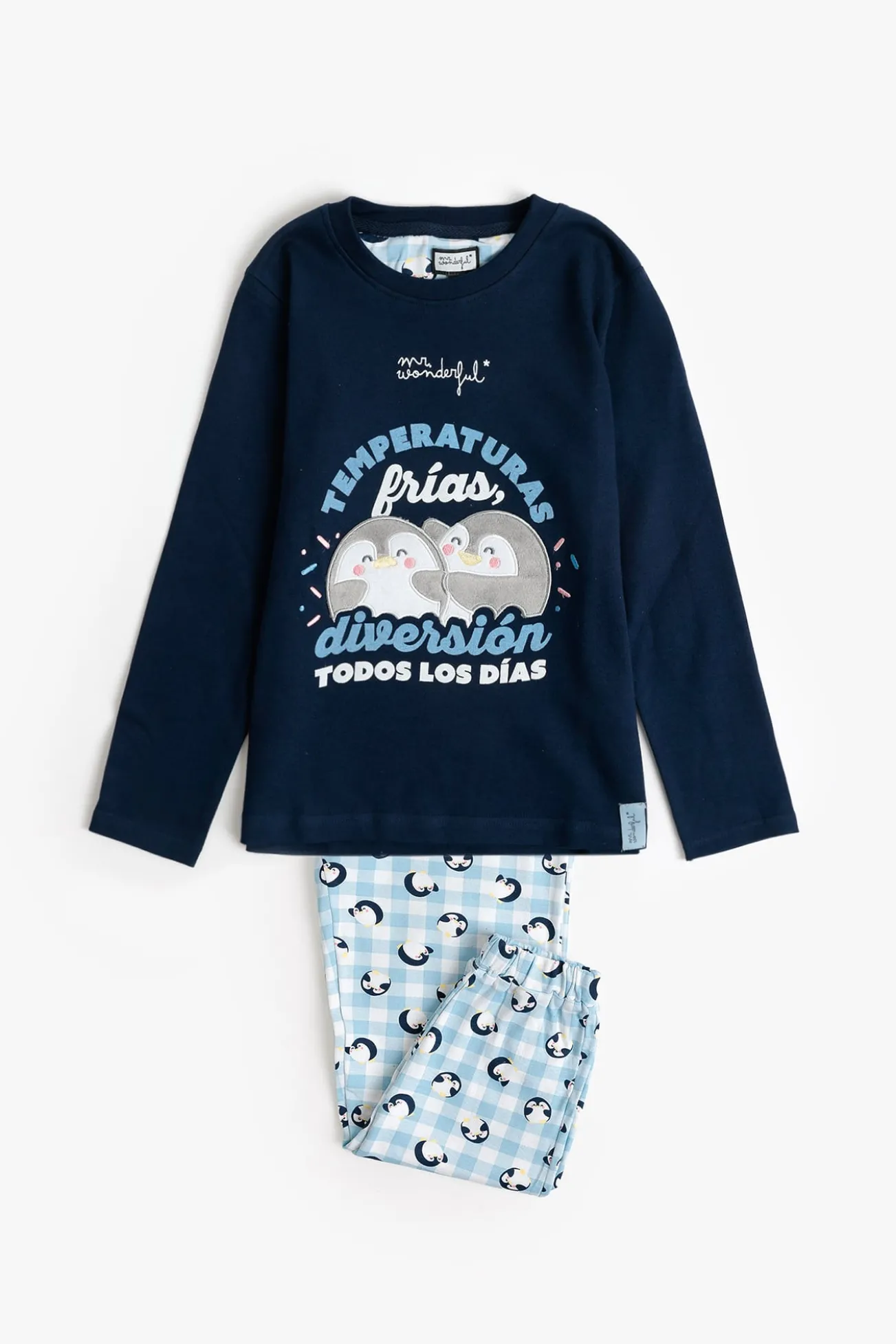 Pijama Niña Temperaturas Frías Mr. Wonderful