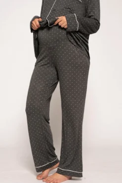 Pijama Premamá Con estampado corbatero