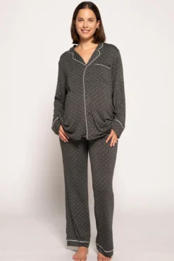 Pijama Premamá Con estampado corbatero