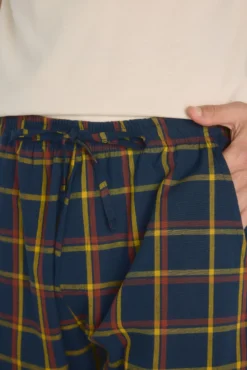 Pijama punto y tela