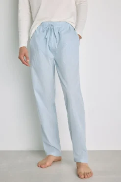 Pijama punto y tela