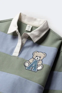 Polo a rayas niña