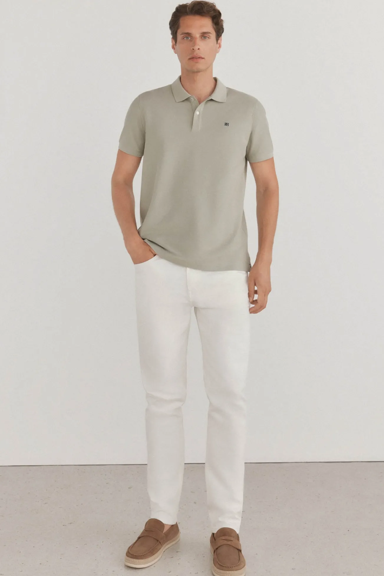 Polo básico slim