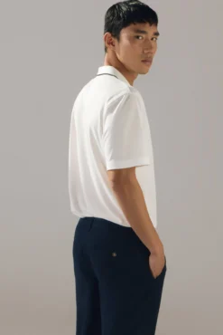 Polo coolmax® cuello jacquard