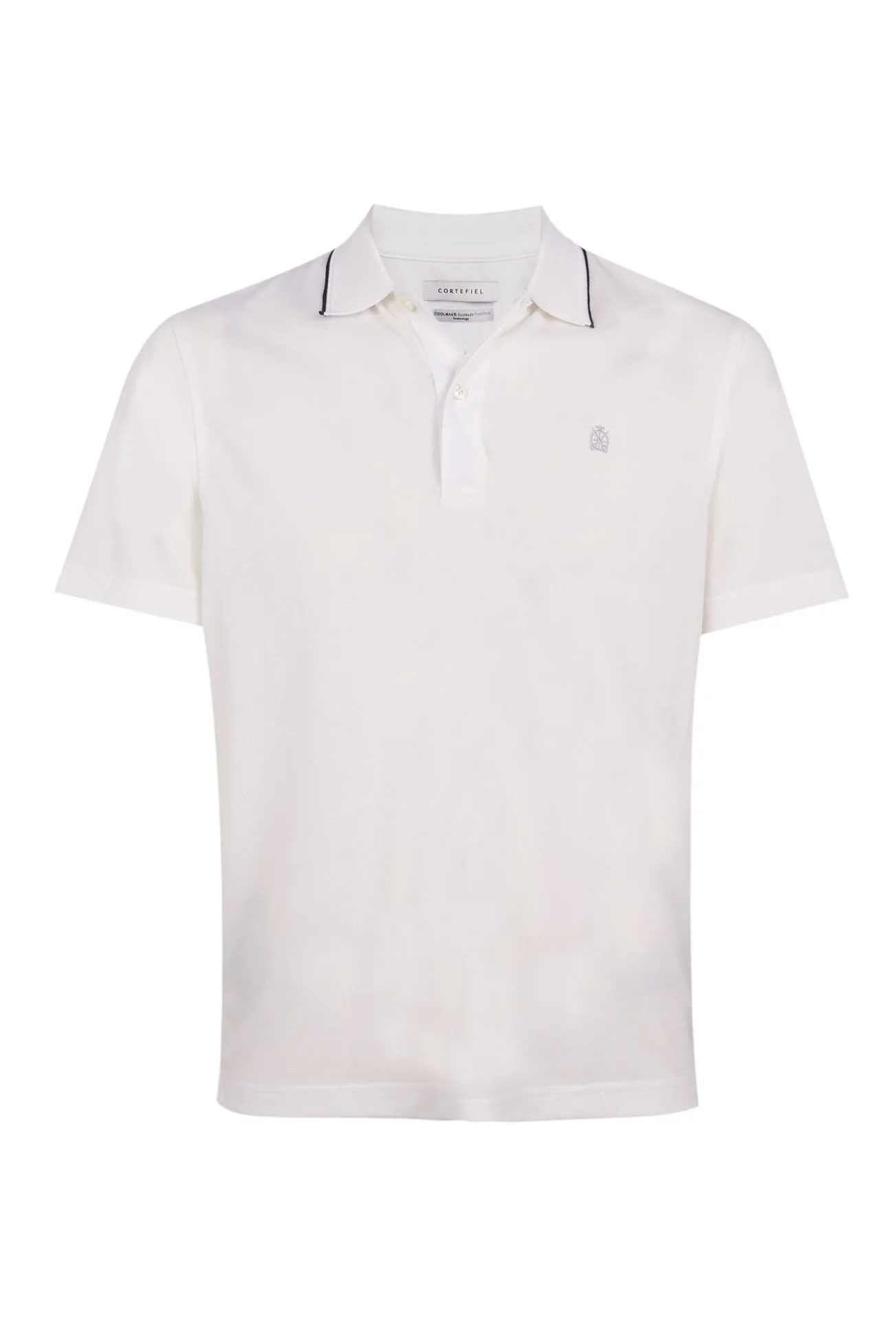 Polo coolmax® cuello jacquard