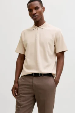 Polo cuello cremallera