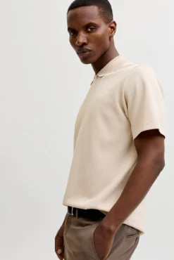 Polo cuello cremallera