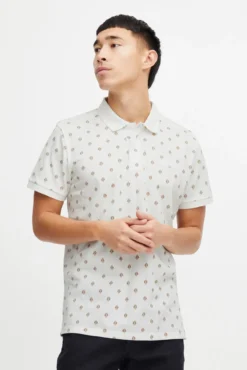 Polo de Algodón Regular Fit Estampado