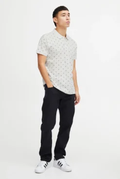 Polo de Algodón Regular Fit Estampado