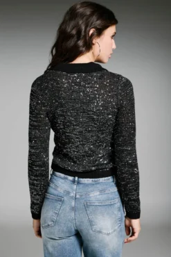 Polo de lentejuelas