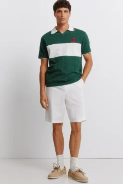 Polo deportivo contraste