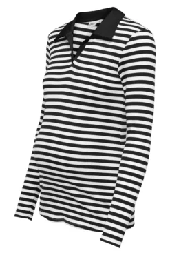 Polo de rayas maternity