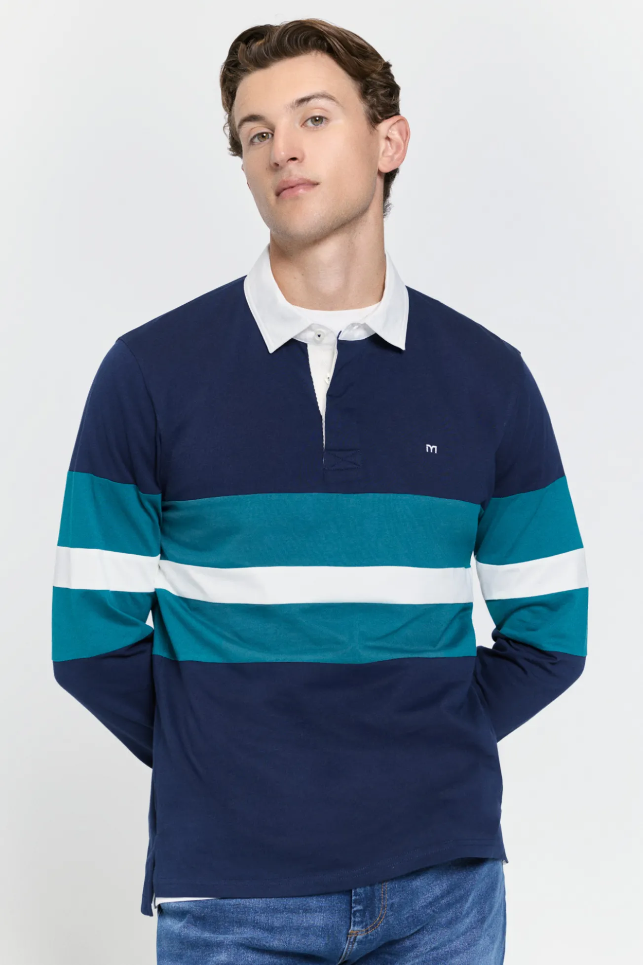 Polo estilo rugby
