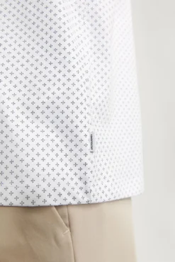 Polo estándar fit estampado