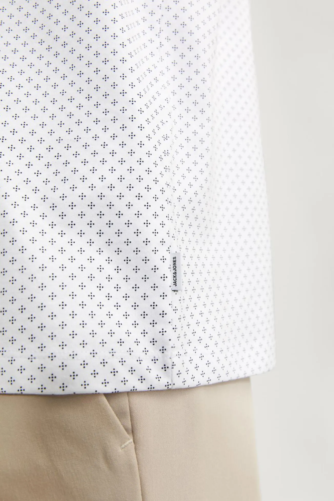 Polo estándar fit estampado