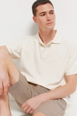 Polo estructura boxy fit