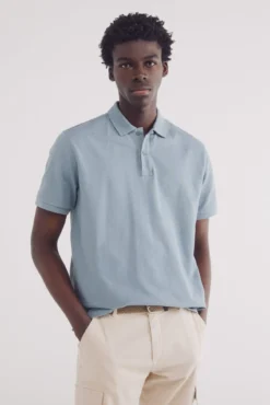 Polo estructura regular fit