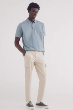 Polo estructura regular fit