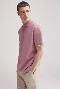 Polo estructura regular fit