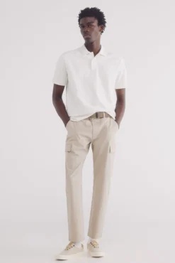 Polo estructura regular fit