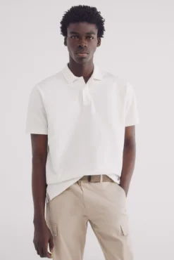 Polo estructura regular fit
