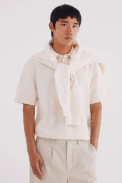 Polo estructura twill regular fit