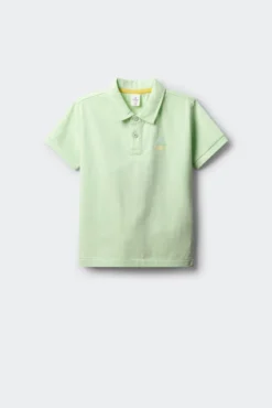 Polo logo espalda niño