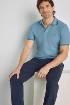 Polo manga corta