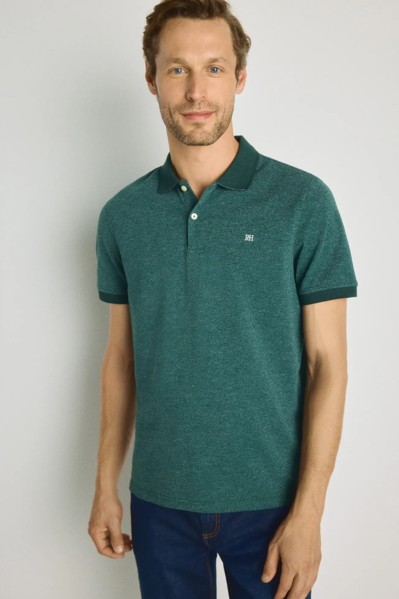 Polo manga corta