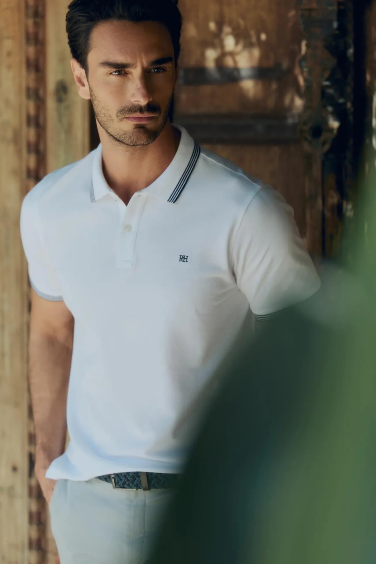 Polo manga corta
