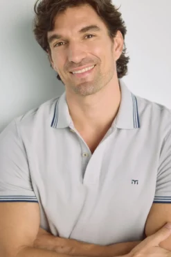 Polo manga corta