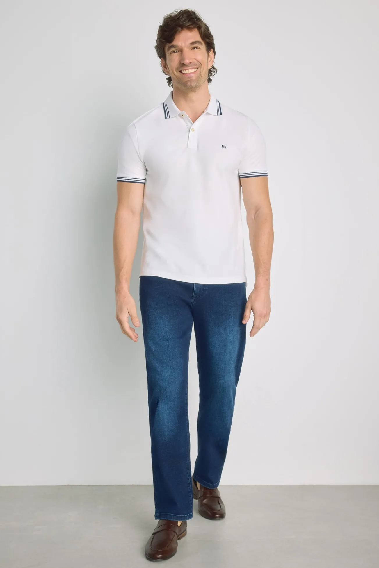 Polo manga corta
