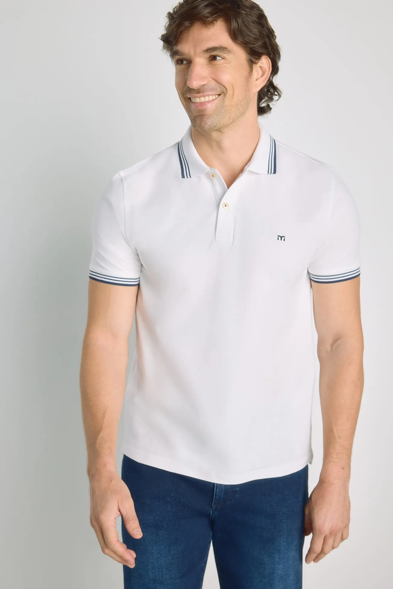Polo manga corta