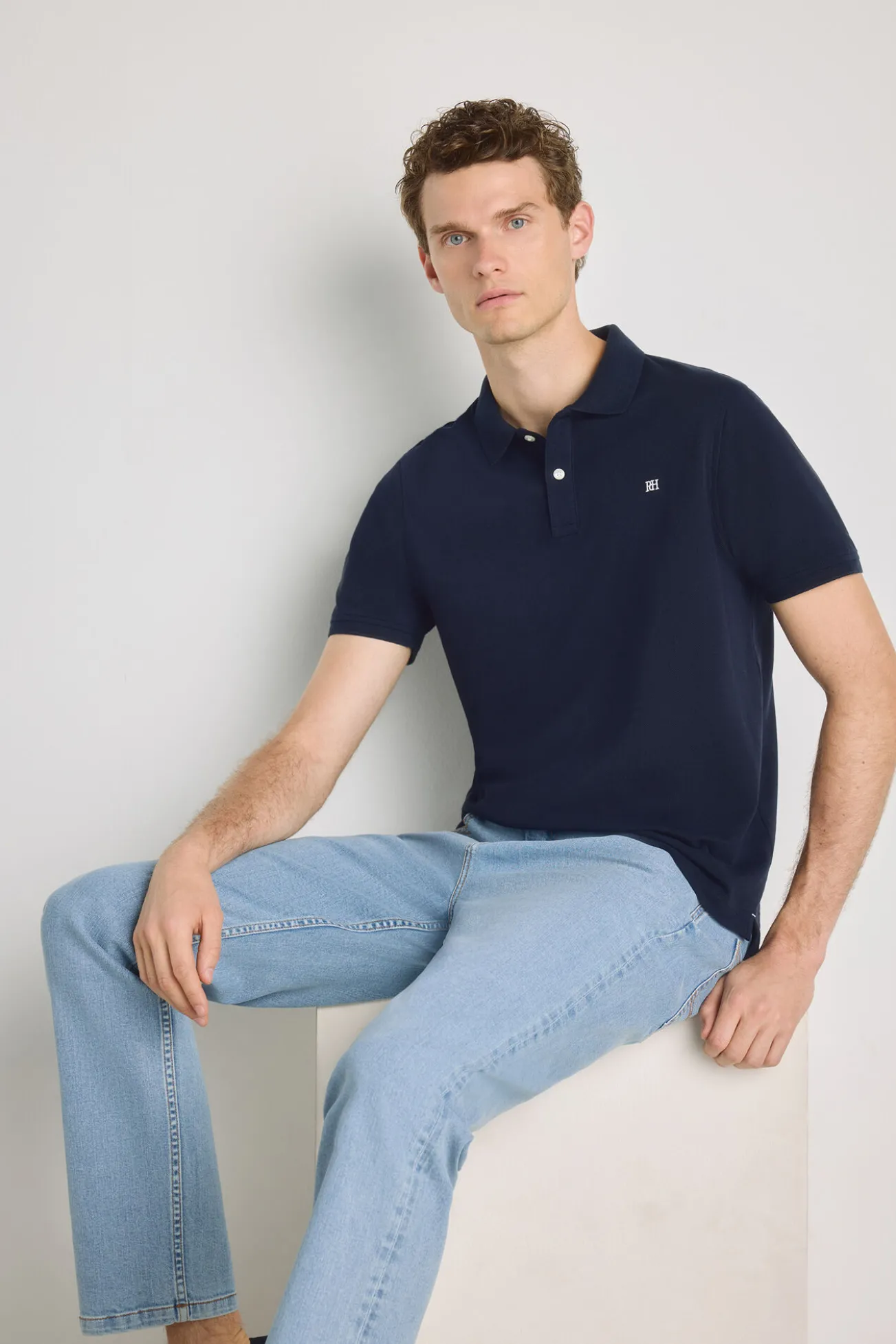 Polo manga corta
