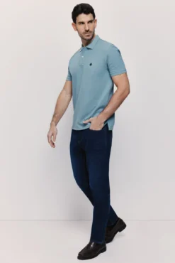 Polo manga corta